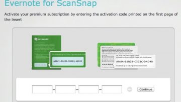 ScanSnapについてたEvernoteプレミアムアカウント１年間無料のクーポン使った