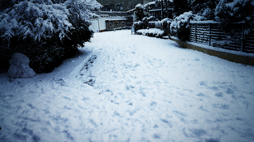 2013年成人の日に初雪！神奈川県でこんなに降ったらパニックになるっていうレベルの大雪