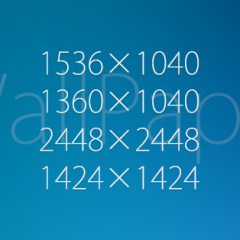 iOS 7の壁紙サイズまとめ！iPhone 5以降は1536×1040、iPadは2448×2448