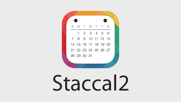 カレンダーアプリの決定版！Staccal2がフラットデザインでカッコ良くて使い勝手良くていい感じ！